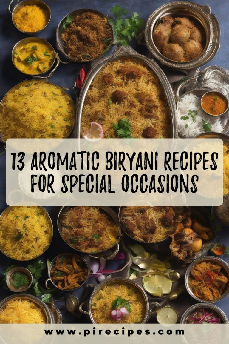 13 Aromatic Biryani Recipes for Special Occasions