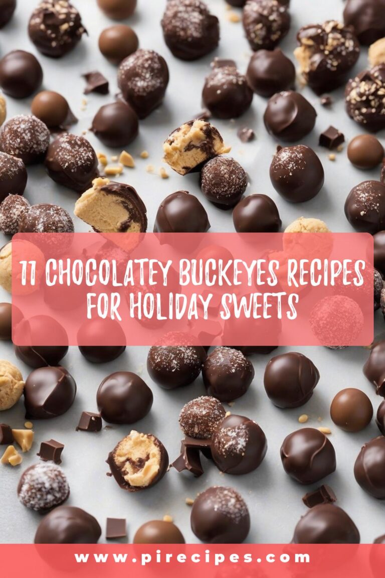 11 Chocolatey Buckeyes Recipes for Holiday Sweets