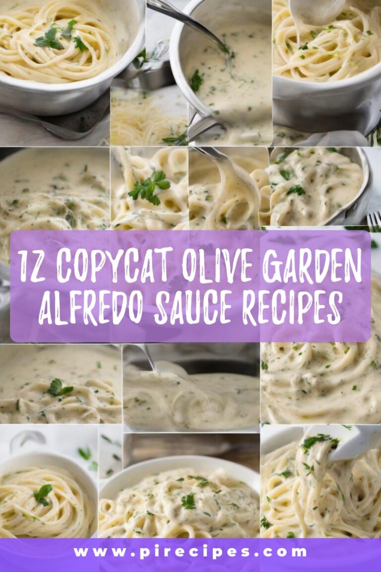 12 Copycat Olive Garden Alfredo Sauce Recipes