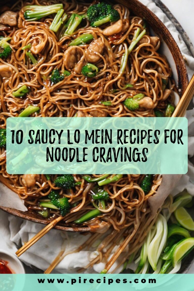 10 Saucy Lo Mein Recipes for Noodle Cravings