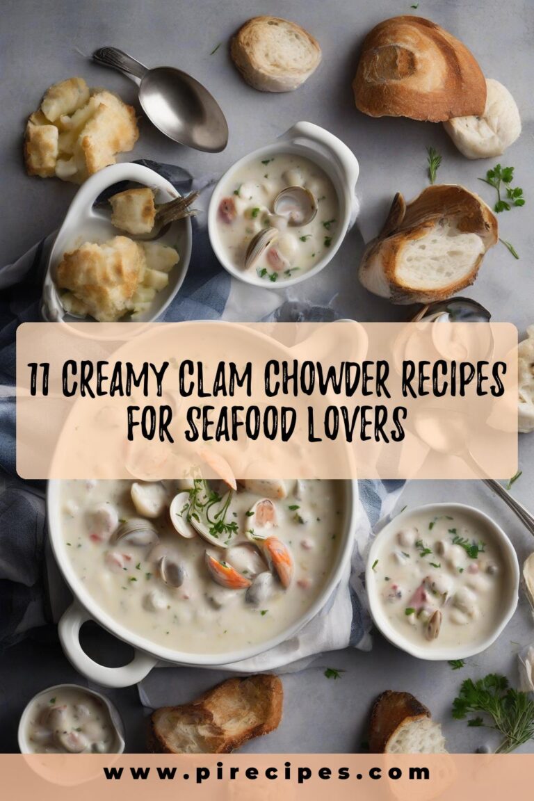 11 Creamy Clam Chowder Recipes for Seafood Lovers