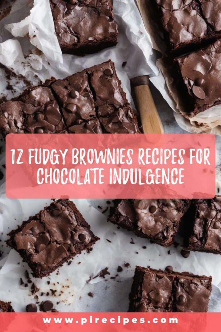 12 Fudgy Brownies Recipes for Chocolate Indulgence