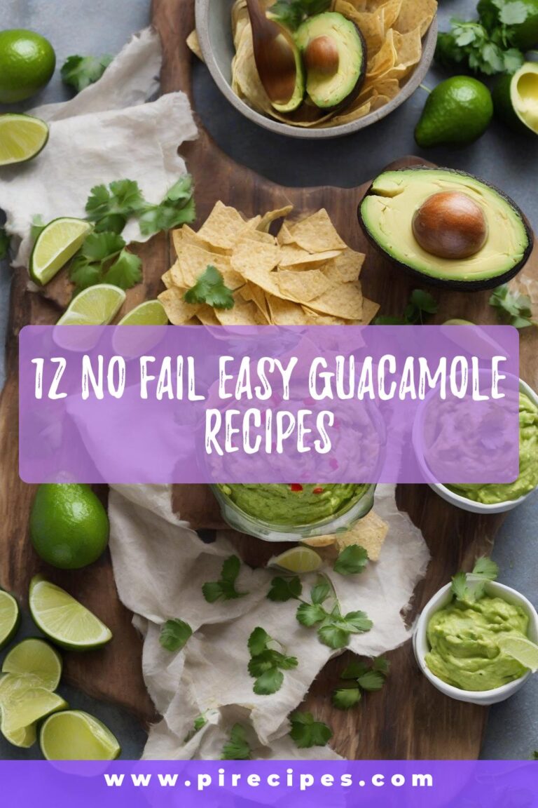 12 No-Fail Easy Guacamole Recipes