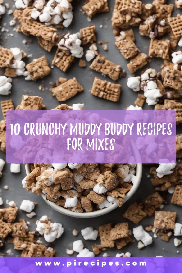10 Crunchy Muddy Buddy Recipes for Mixes