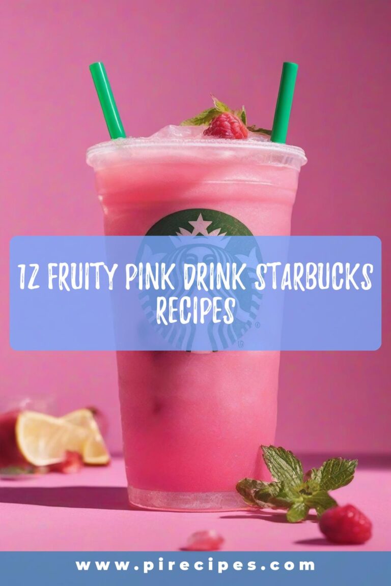 12 Fruity Pink Drink Starbucks Recipes
