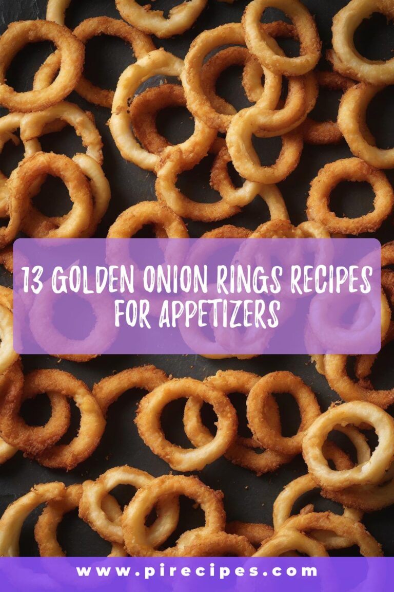 13 Golden Onion Rings Recipes for Appetizers