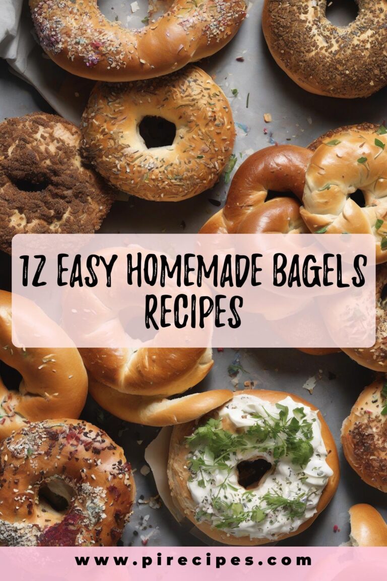 12 Easy Homemade Bagels Recipes