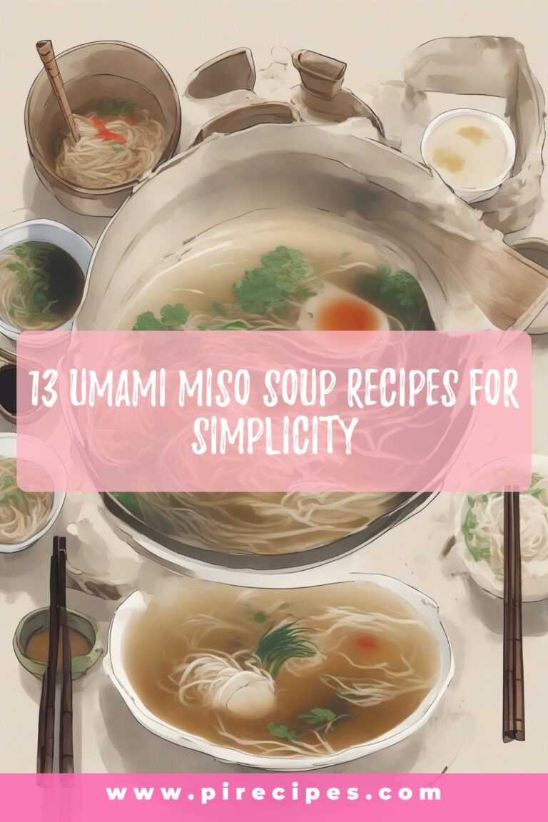 13 Umami Miso Soup Recipes for Simplicity