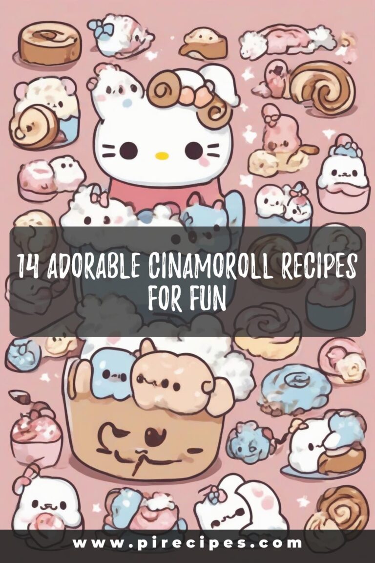 14 Adorable Cinamoroll Recipes for Fun