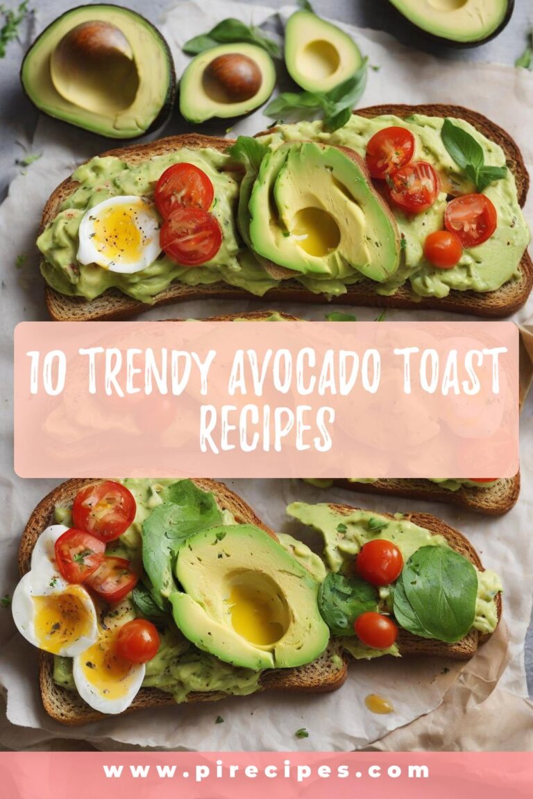 10 Trendy Avocado Toast Recipes
