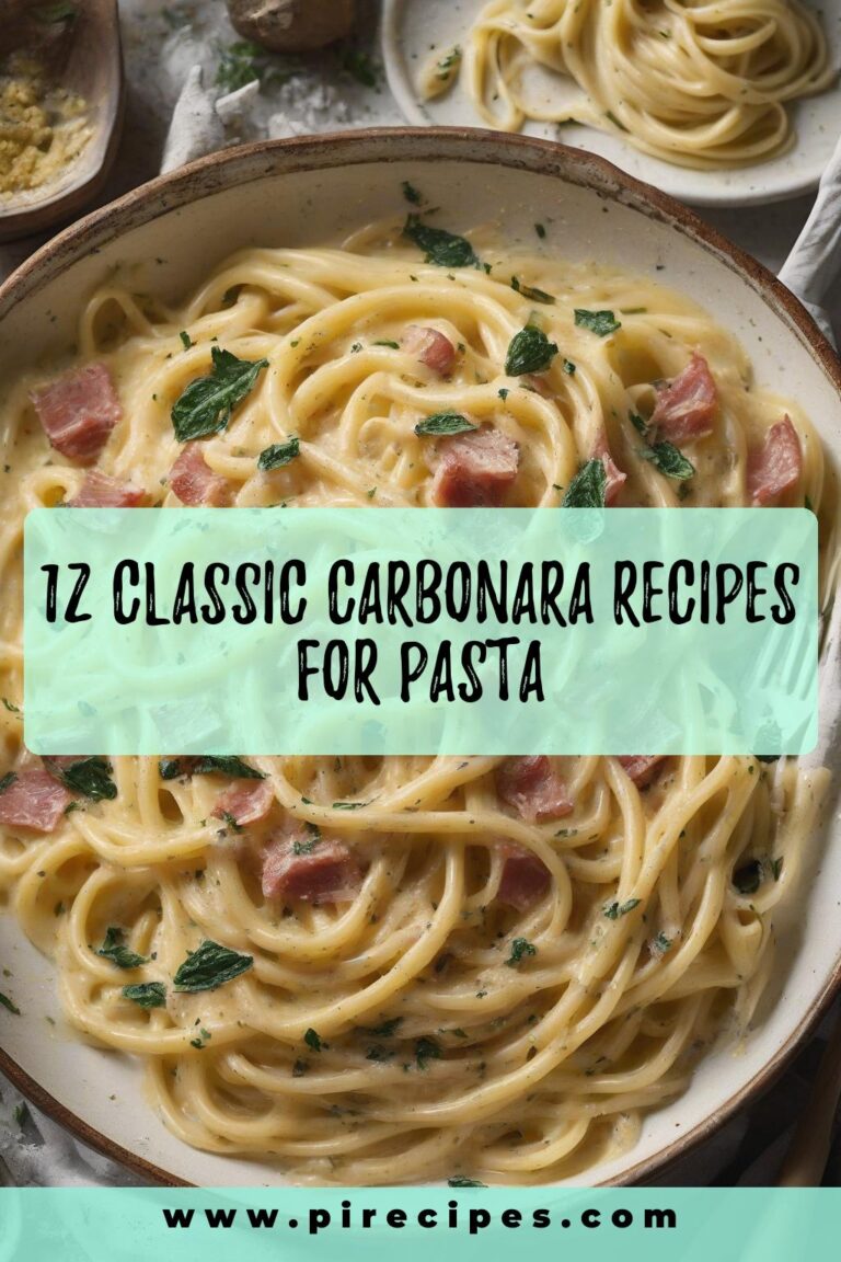 12 Classic Carbonara Recipes for Pasta