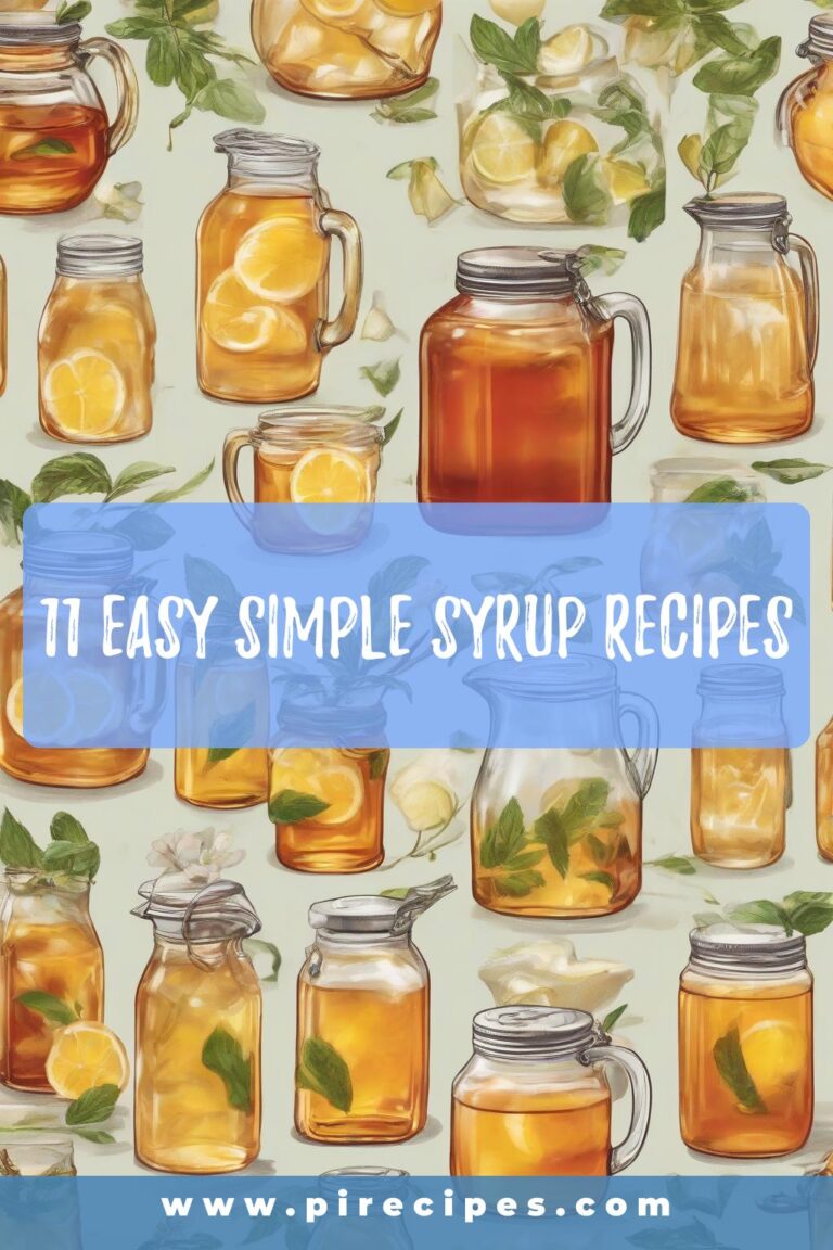 11 Easy Simple Syrup Recipes