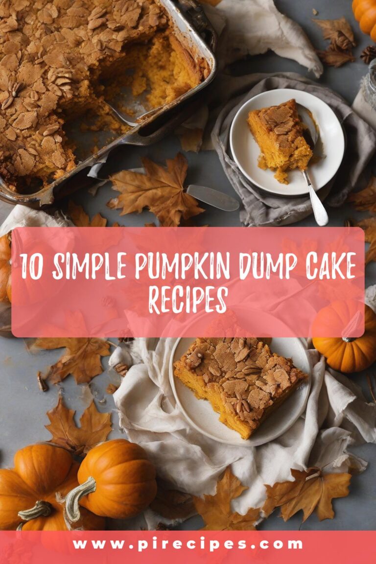 10 Simple Pumpkin Dump Cake Recipes