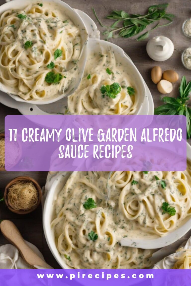 11 Creamy Olive Garden Alfredo Sauce Recipes