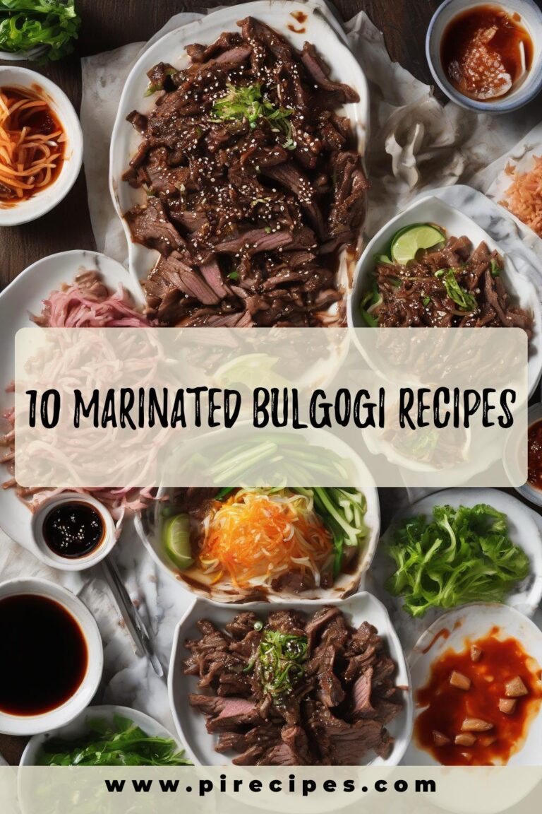 10 Marinated Bulgogi Recipes