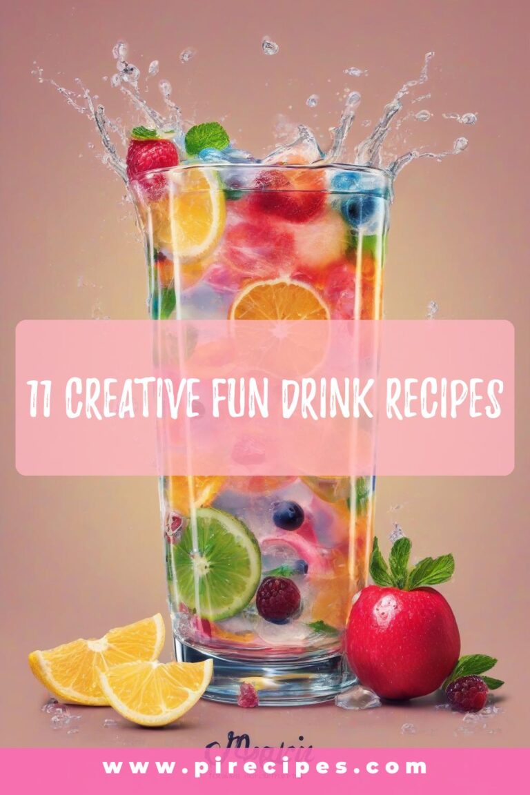11 Creative Fun Drink Recipes