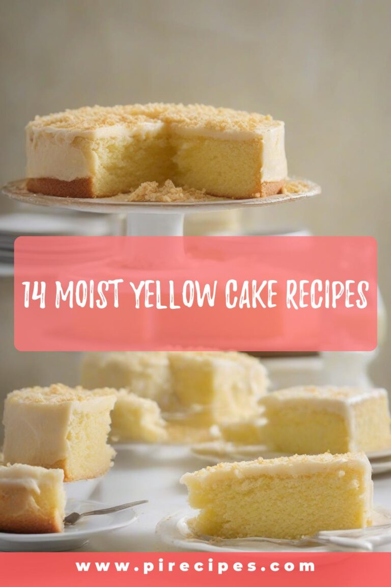 14 Moist Yellow Cake Recipes