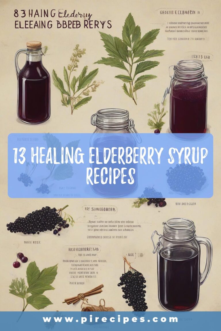 13 Healing Elderberry Syrup Recipes