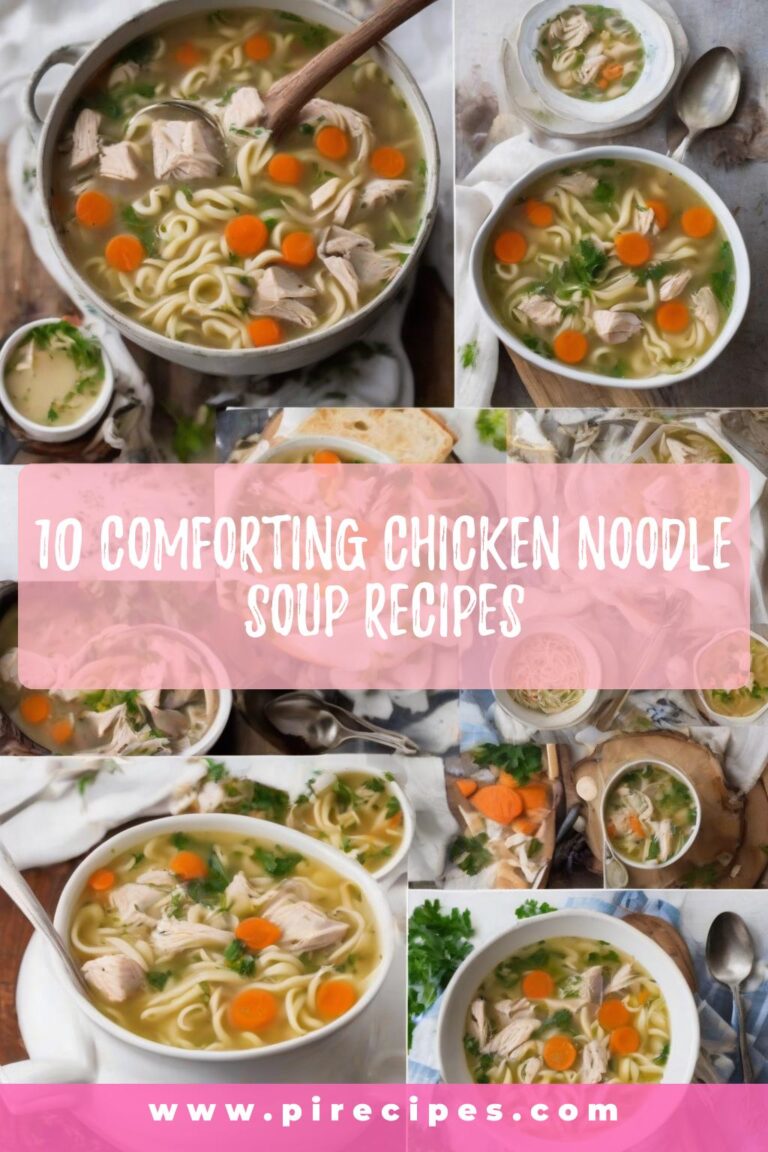 10 Comforting Chicken Noodle Soup Recipes