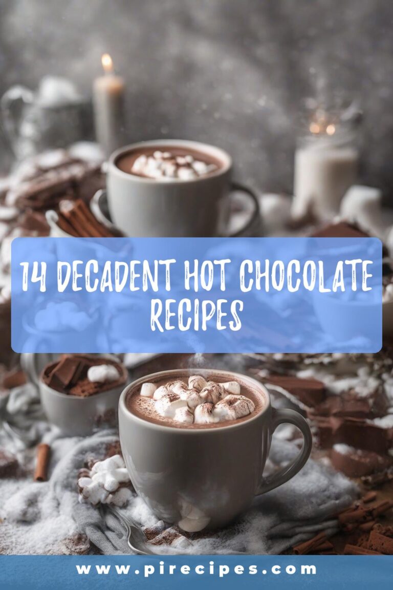 14 Decadent Hot Chocolate Recipes