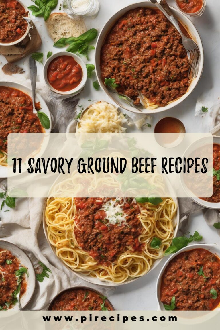 11 Savory Ground Beef Recipes