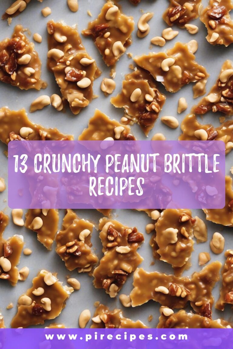 13 Crunchy Peanut Brittle Recipes