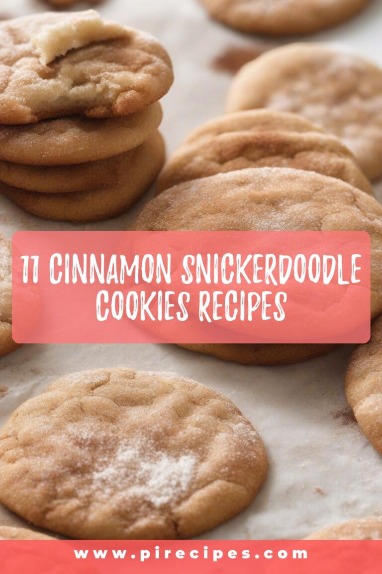11 Cinnamon Snickerdoodle Cookies Recipes
