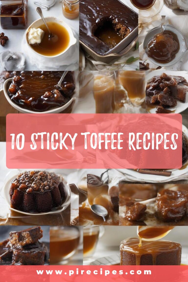 10 Sticky Toffee Recipes