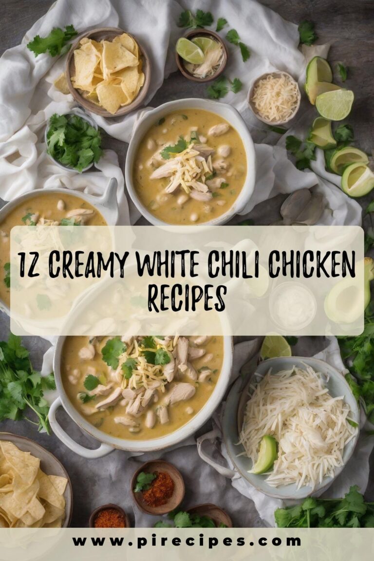 12 Creamy White Chili Chicken Recipes