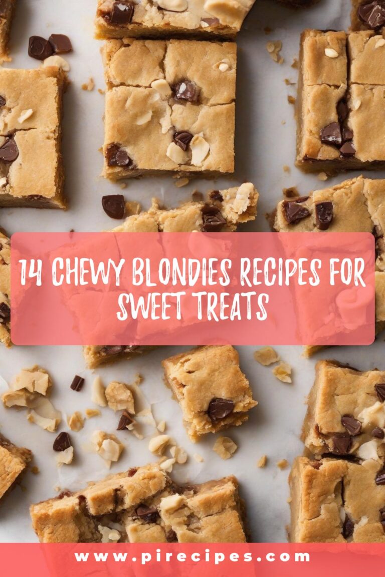 14 Chewy Blondies Recipes for Sweet Treats
