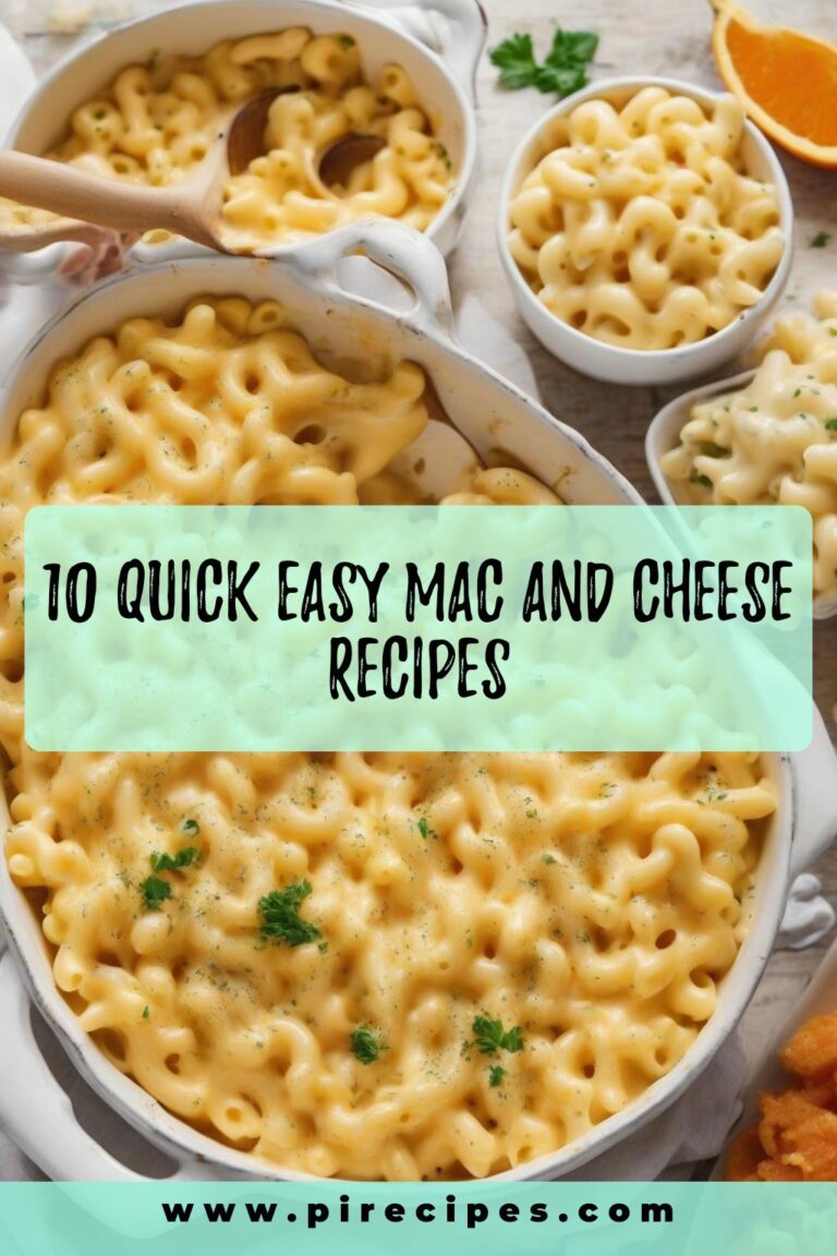 10 Quick Easy Mac and Cheese Recipes