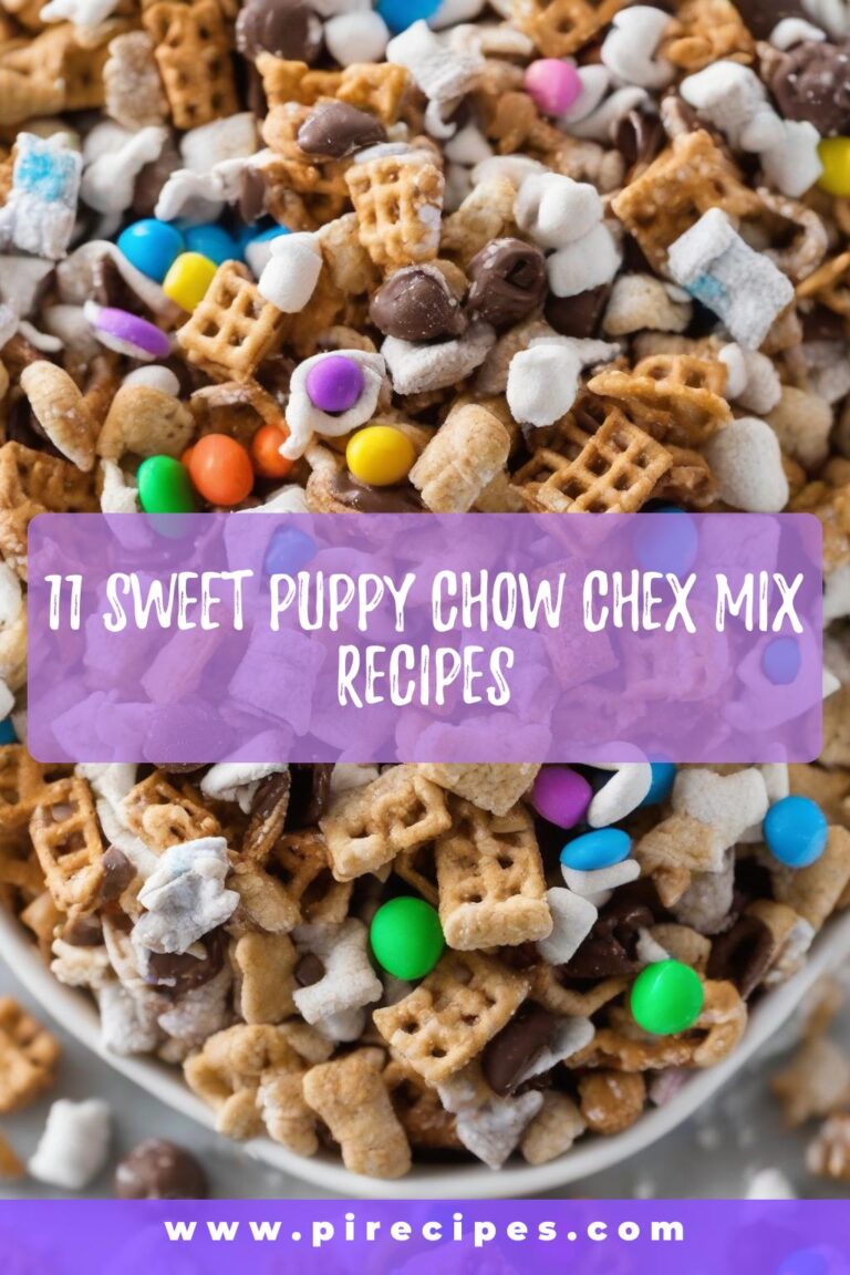 11 Sweet Puppy Chow Chex Mix Recipes