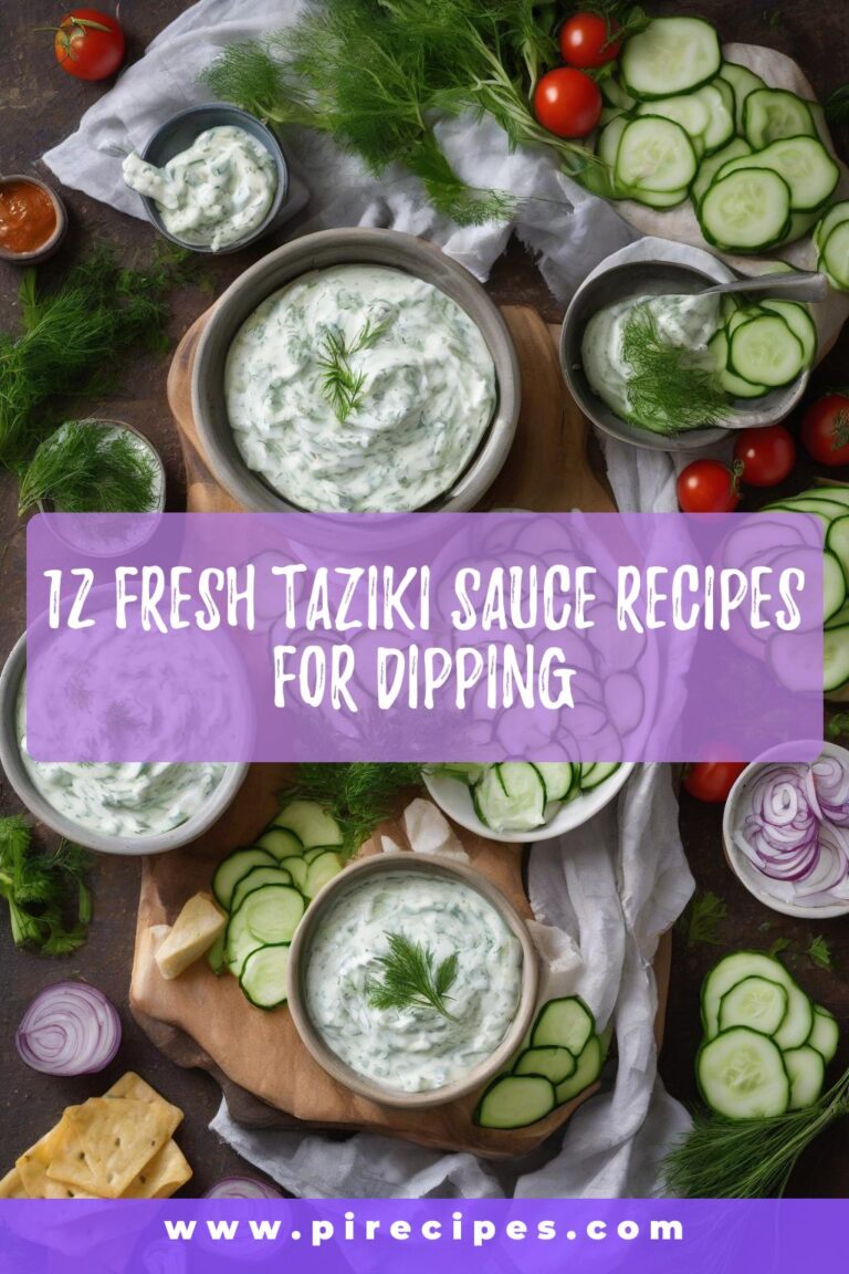 12 Fresh Taziki Sauce Recipes for Dipping