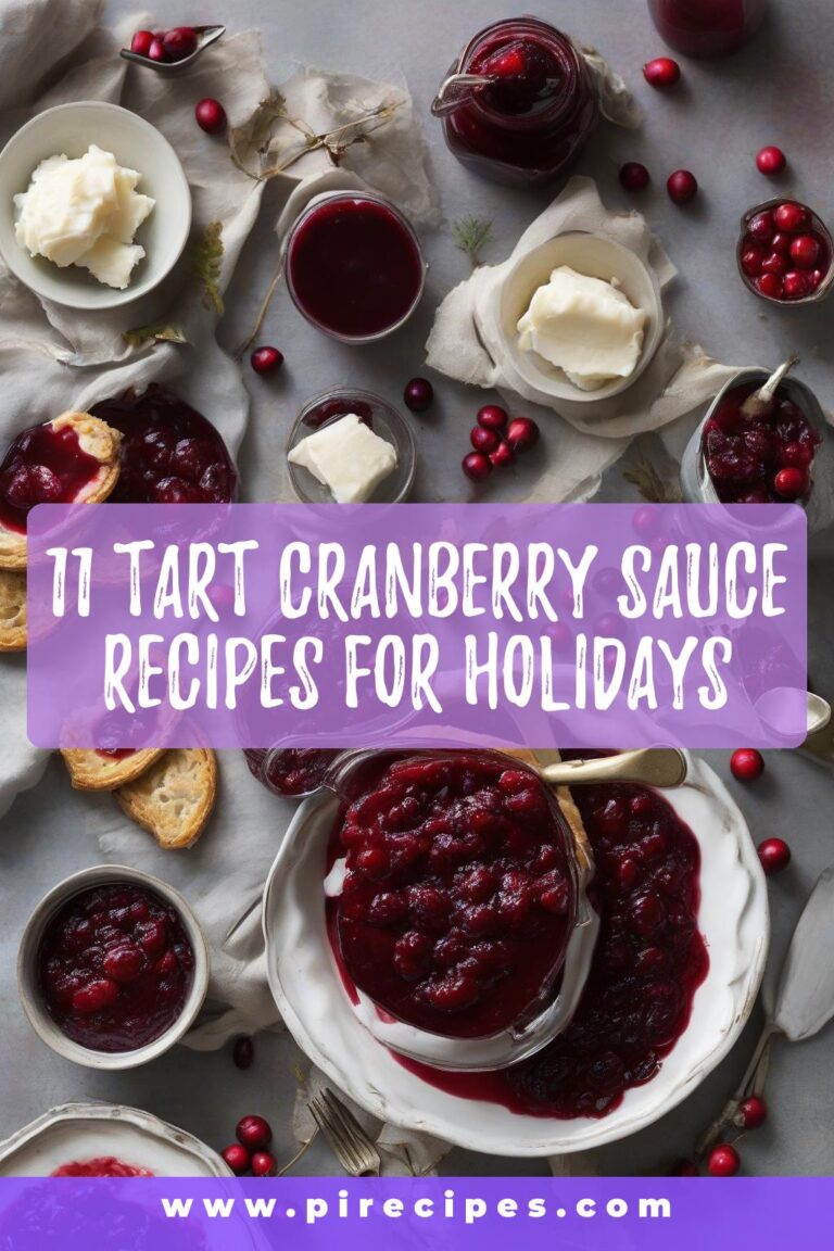 11 Tart Cranberry Sauce Recipes for Holidays